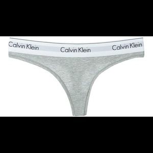 Calvin Klein logo thong panty